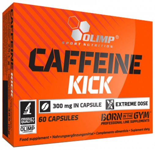 Olimp Sport Nutrition Caffeine Kick, 60 капсул
