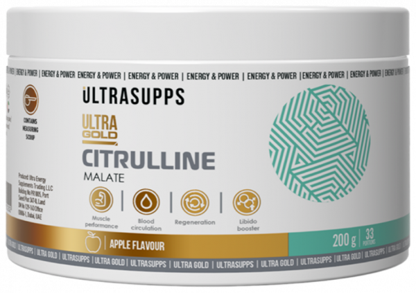 Ultrasupps Ultra Gold Citrulline, 200 грамм