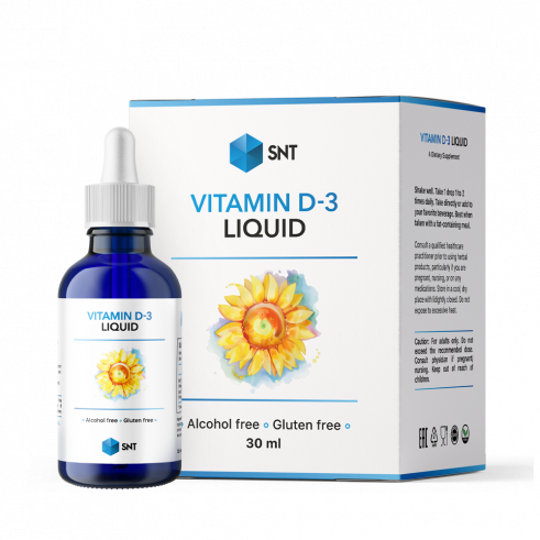SNT Liquid Ionic D3 + K2 Drops, 59 мл