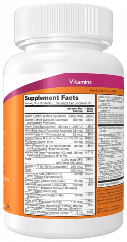 NOW Eve Superior Women's Multi, 90 таблеток