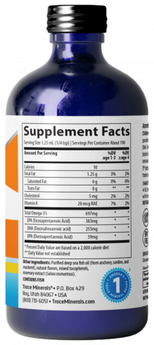 Trace Minerals Children's Liquid Omega-3, 237 мл