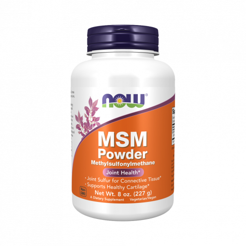 NOW MSM Methylsulfonylmethane Powder, МСМ Метилсульфонилметан Порошок