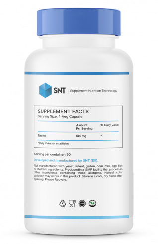 SNT Taurine, 90 капсул