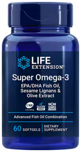 Life Extension Super Omega-3, 60 капсул