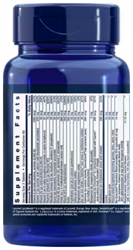 Life Extension Two-Per-Day Multivitamin, Мультивитамины, 120 таблеток