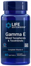 Life Extension Gamma E Mixed Tocopherols &amp; Tocotrienols, 60 капсул