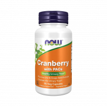 NOW Cranberry with PACs, 90 капсул